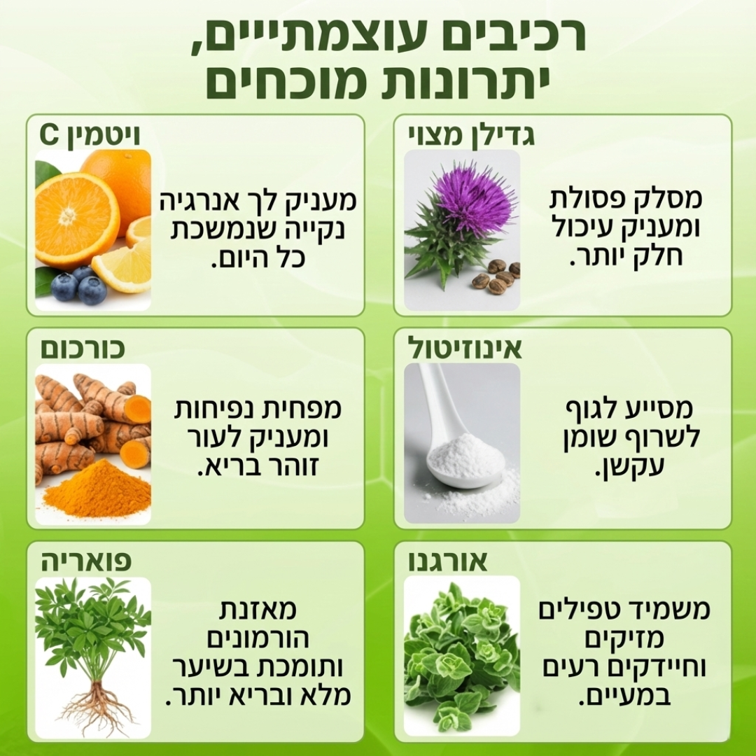 Reliver- פתרון מתקדם לטיפול בכבד שומני