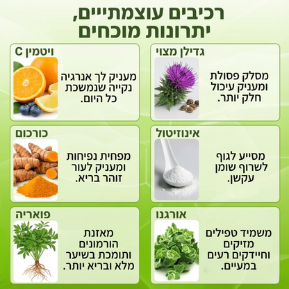 Reliver- פתרון מתקדם לטיפול בכבד שומני