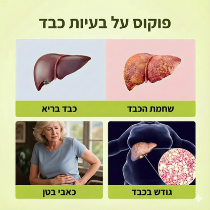 Reliver- פתרון מתקדם לטיפול בכבד שומני